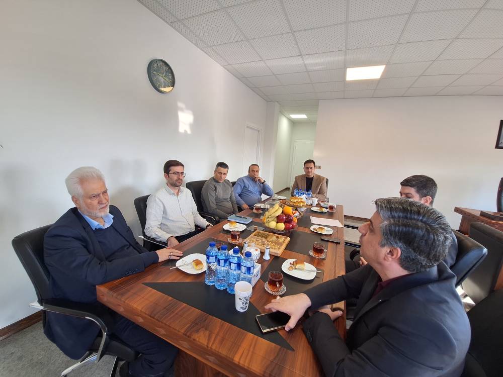 دیدار مدیرعامل شرکت فولاد شاهرود با مدیریت محترم بانک مهر استان