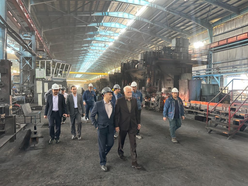 گزارش بازدید مدیرعامل شرکت فولاد شاهرود از سایت تولید و پروژه های در حال احداث گزارش بازدید مدیرعامل شرکت فولاد شاهرود از سایت تولید و پروژه های در حال احداث