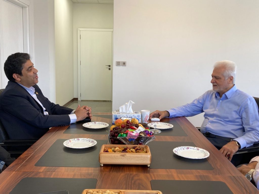 برگزاری نشست مشترک مدیرعامل فولاد شاهرود و مدیر کل راهآهن شمال شرق (شاهرود) با محوریت بررسی ظرفیتهای حملونقل ریلی برگزاری نشست مشترک مدیرعامل فولاد شاهرود و مدیر کل راهآهن شمال شرق (شاهرود) با محوریت بررسی ظرفیتهای حملونقل ریلی